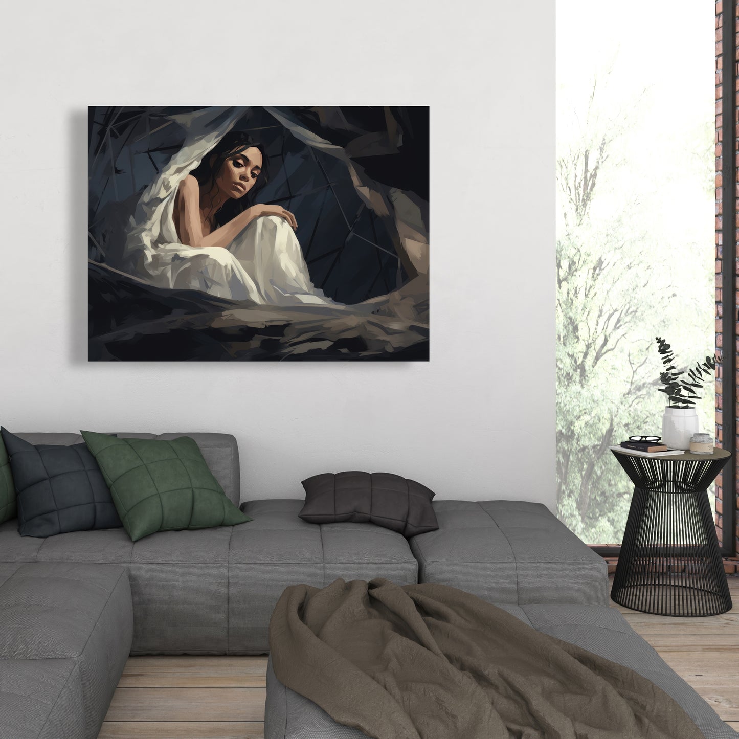 Cocooned - 32"x32" Canvas