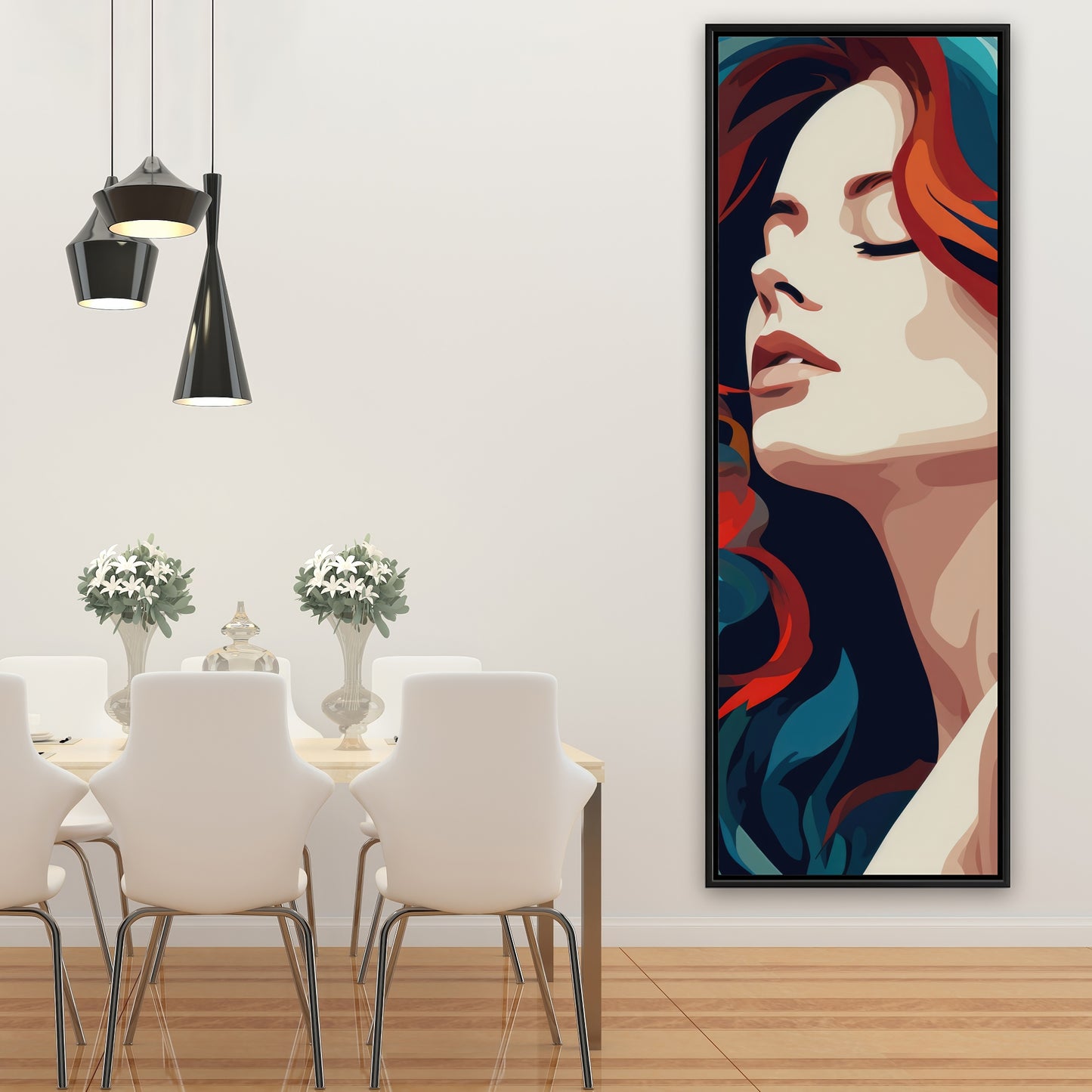 Zen - Framed Canvas - Print on demand