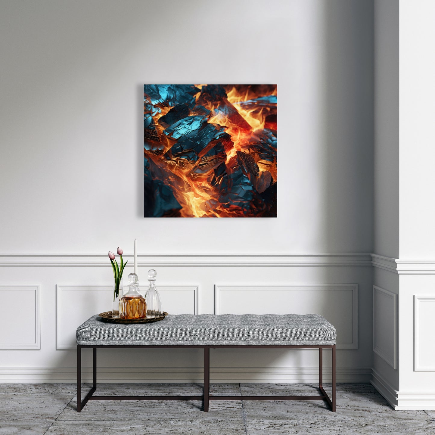 Cursed visions - 32"x32" Canvas