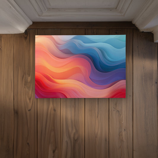 Sweet dreams Blue Indoor Outdoor Door Mat | Home Decor