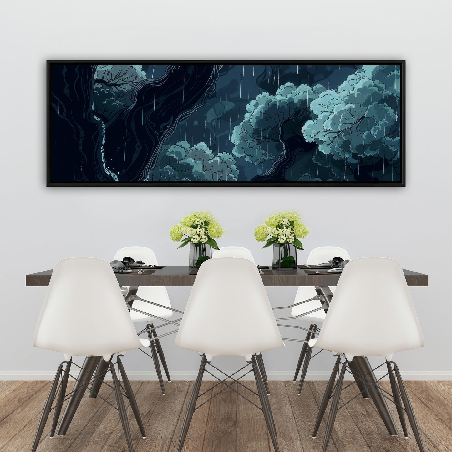 Canopy - 36"x36" Framed canvas