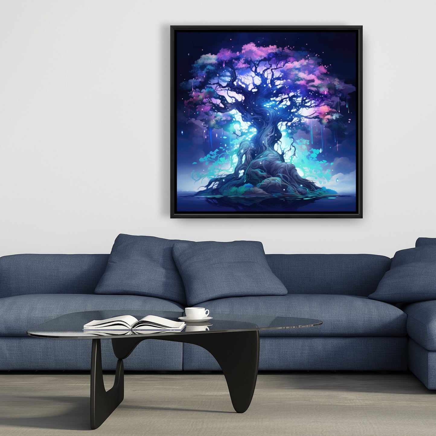 Make a wish - 36"x36" Framed canvas