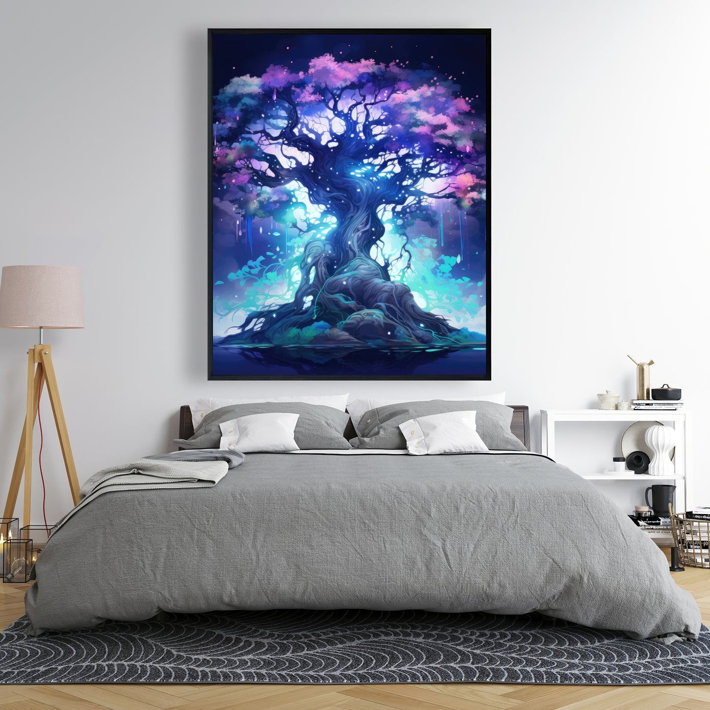 Make a wish - 36"x36" Framed canvas