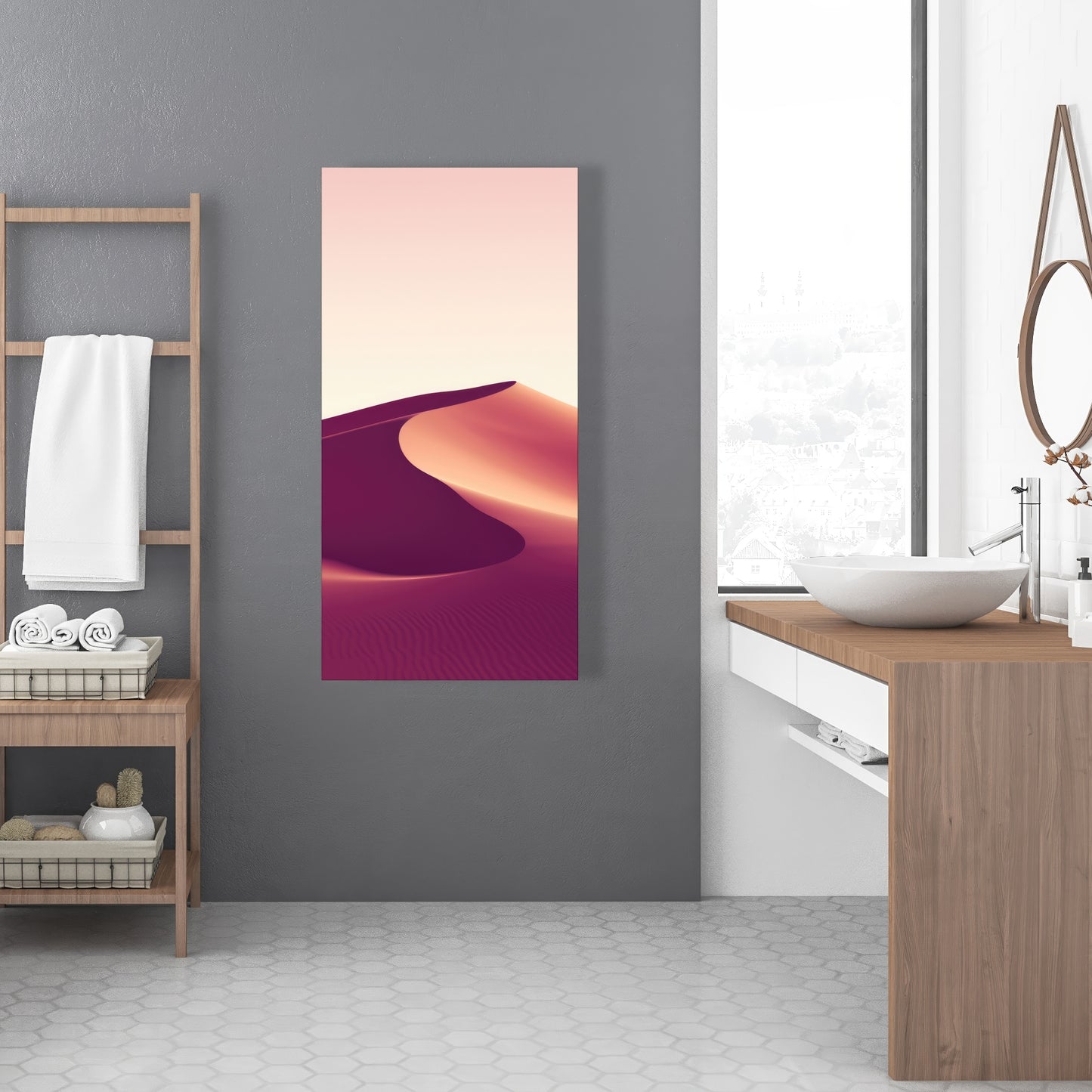 Setting sands - 32"x32" Canvas