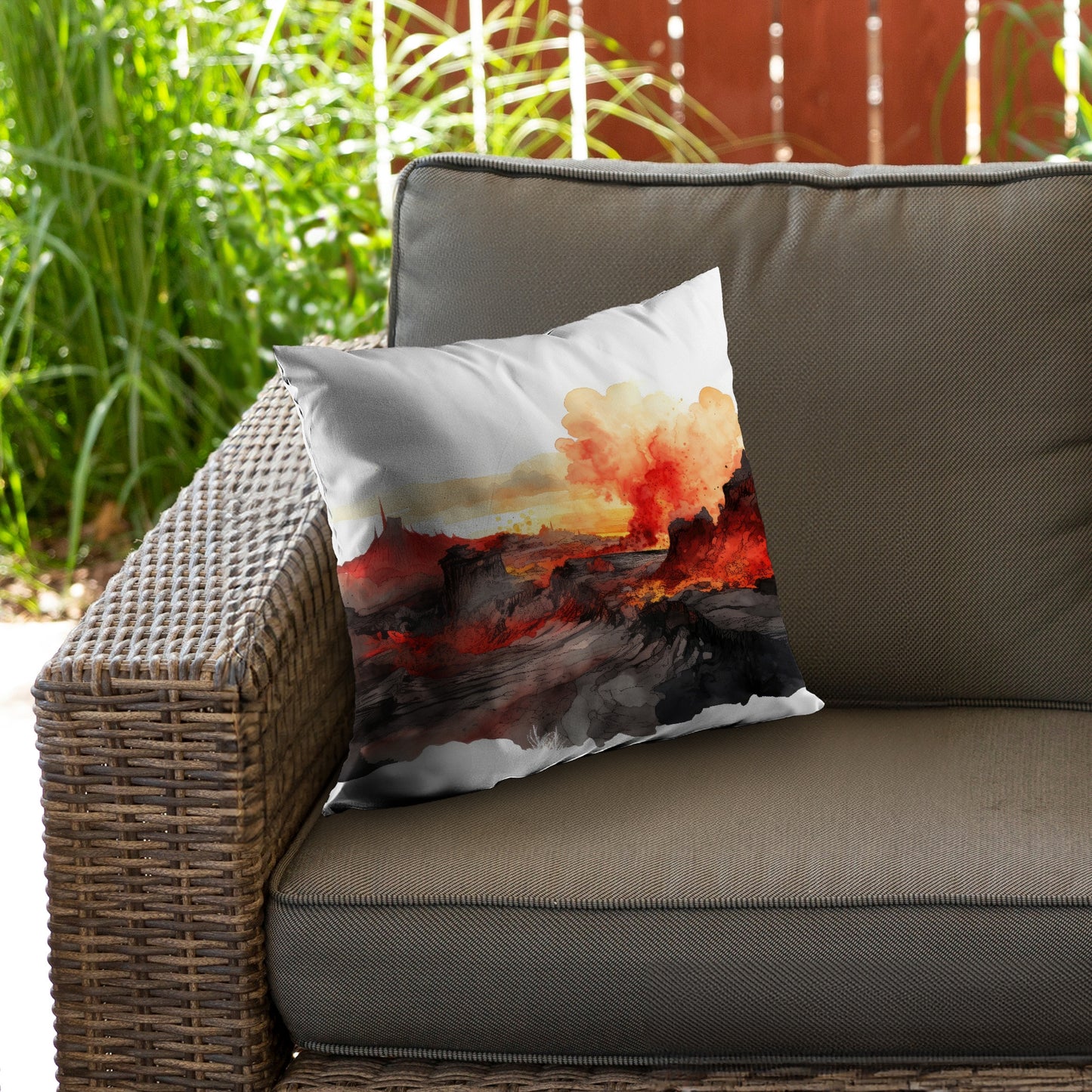 Minimalist flow - Throw Pillow