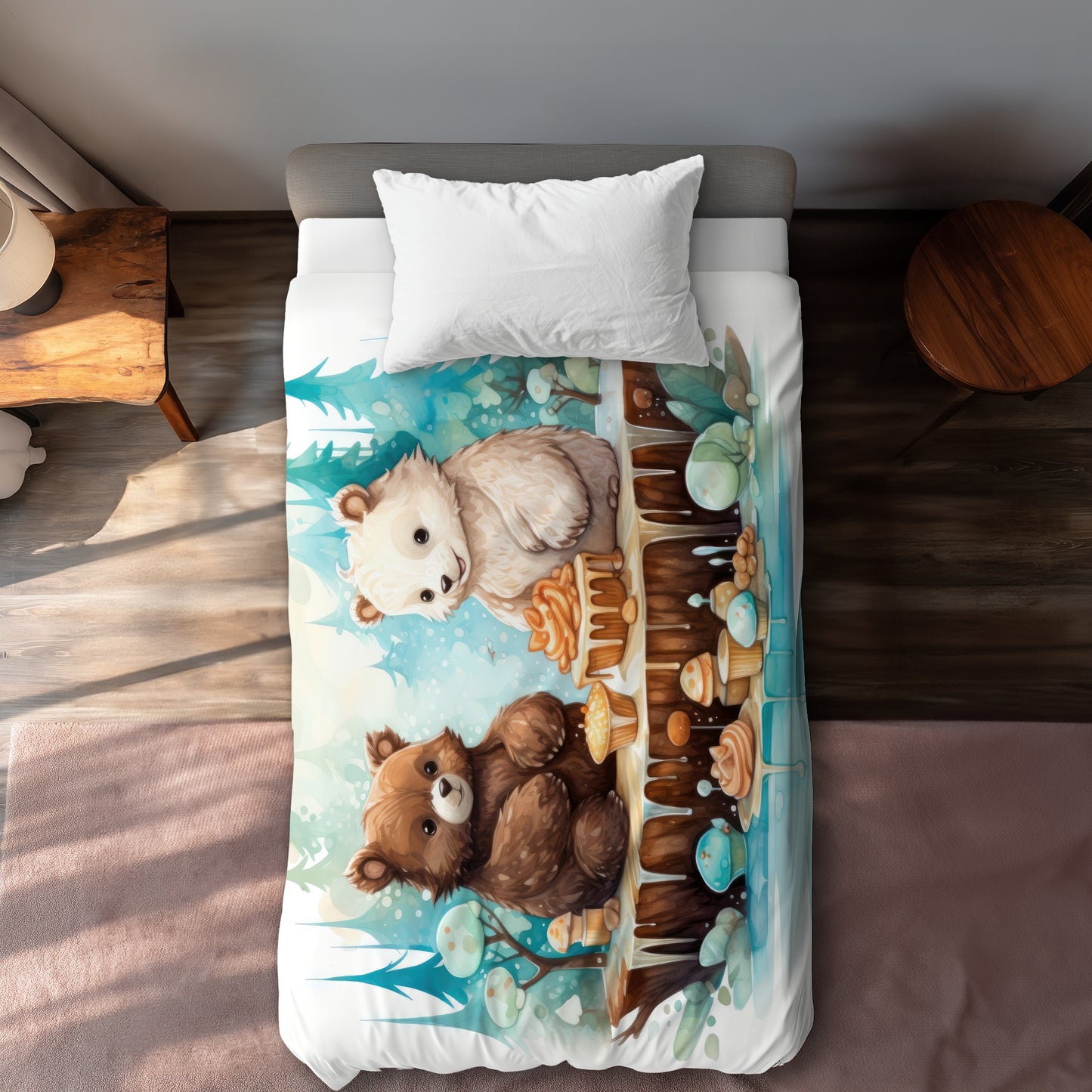 Le dessert - Housse de couette 88"x88"