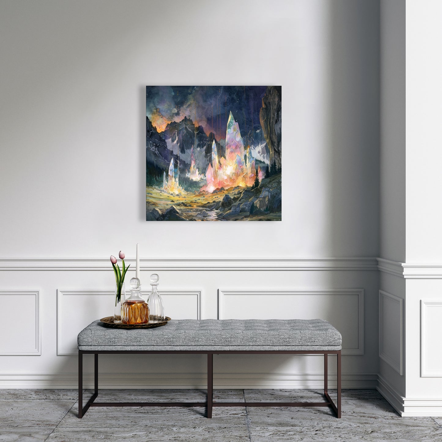 Growing strong - 32"x32" Canvas