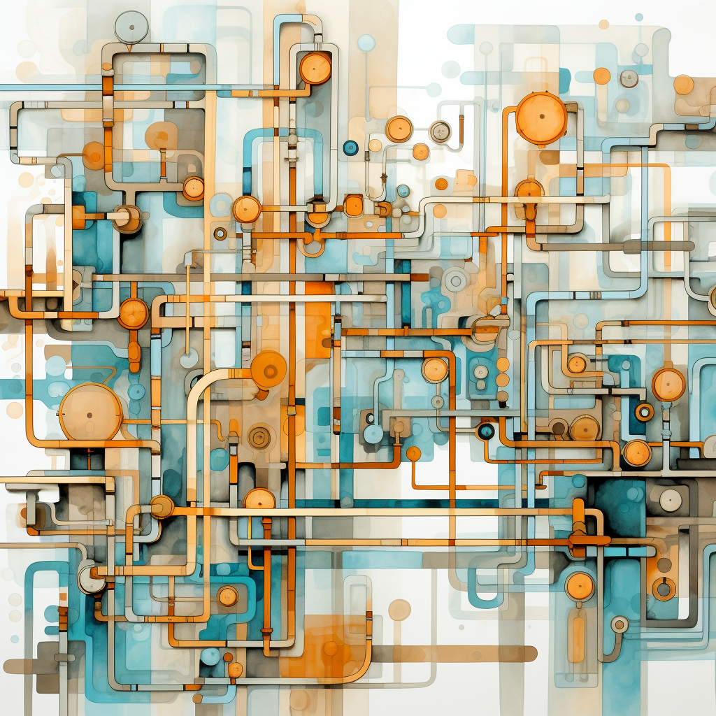 Like clockwork - Shower Curtain