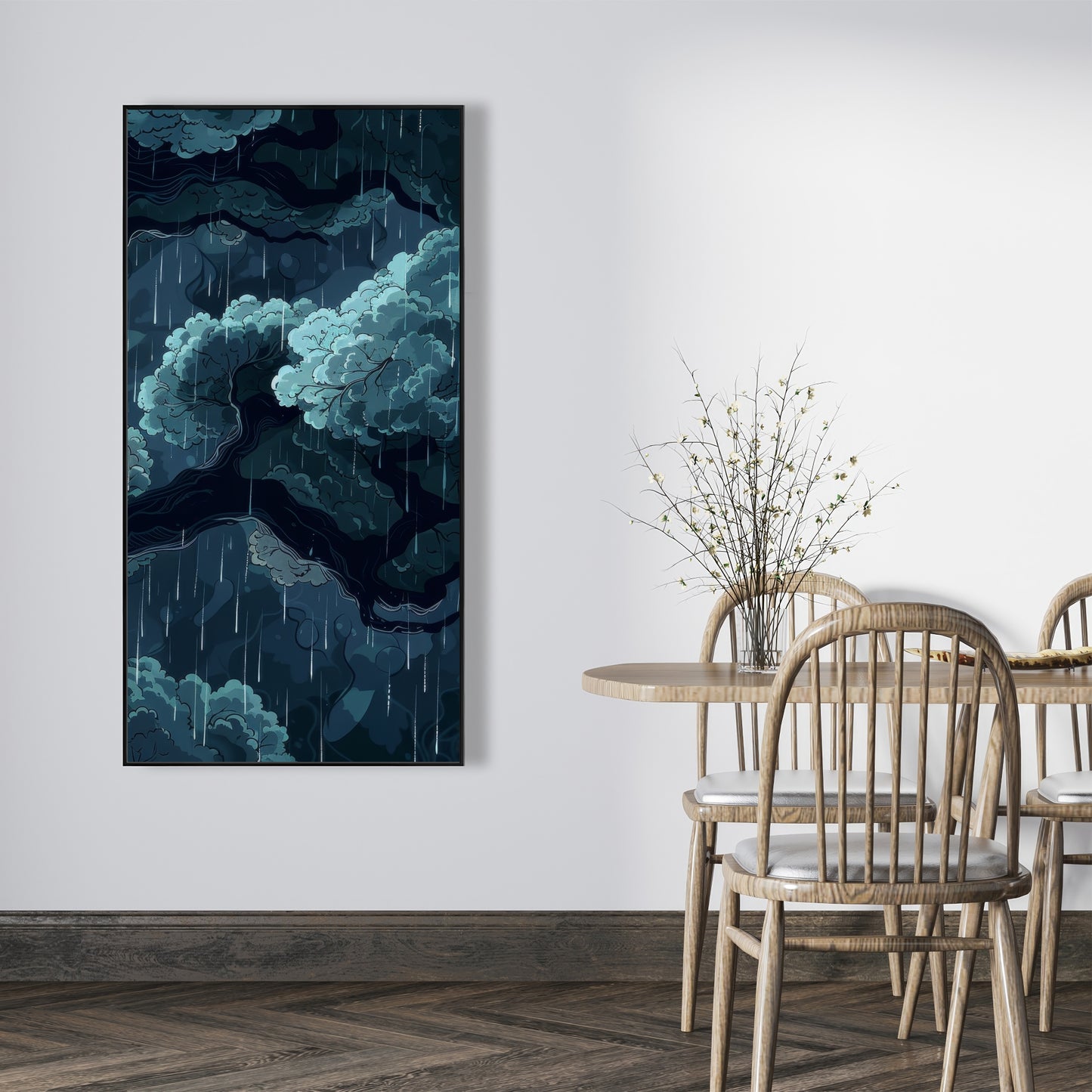 Canopy - 36"x36" Framed canvas