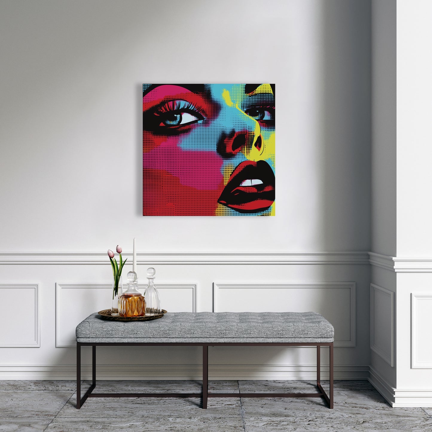 Comics Yellow Canvas - Vibrant Home Decor for Your Walls