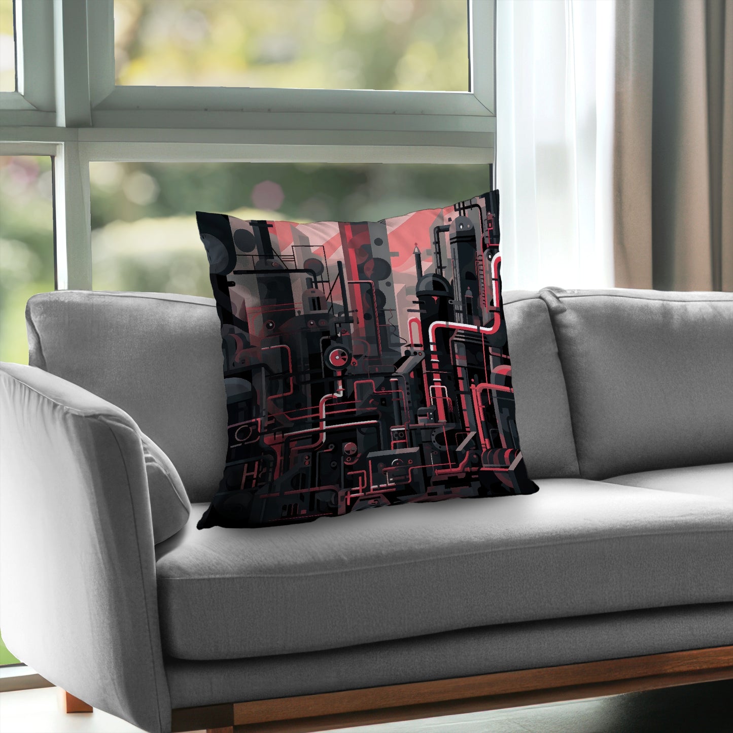 Industrial empire - Throw Pillow