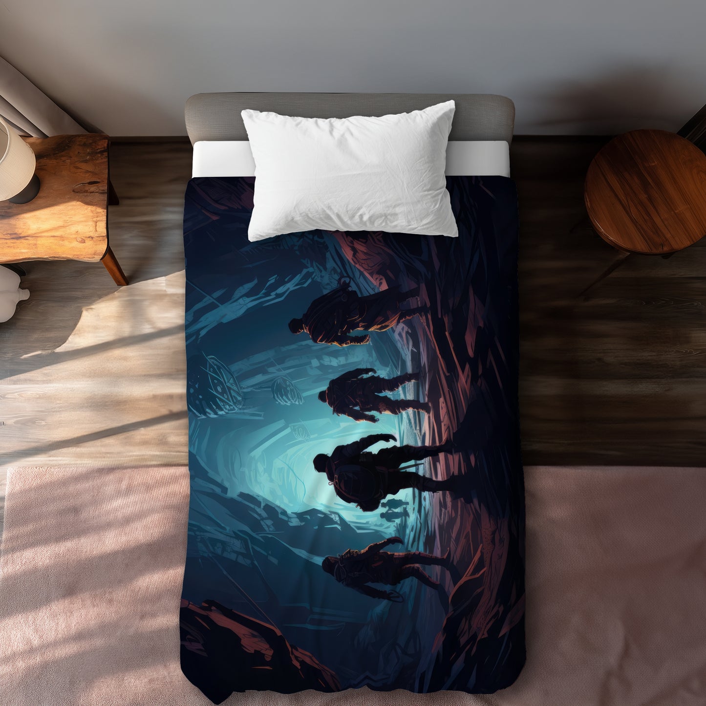 Secret Society Purple Duvet Cover | Stylish Home Decor