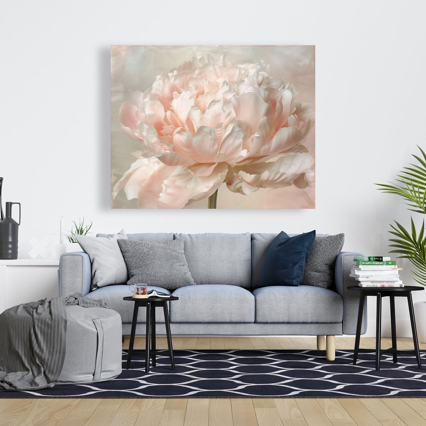 Peony - 32"x32" Canvas