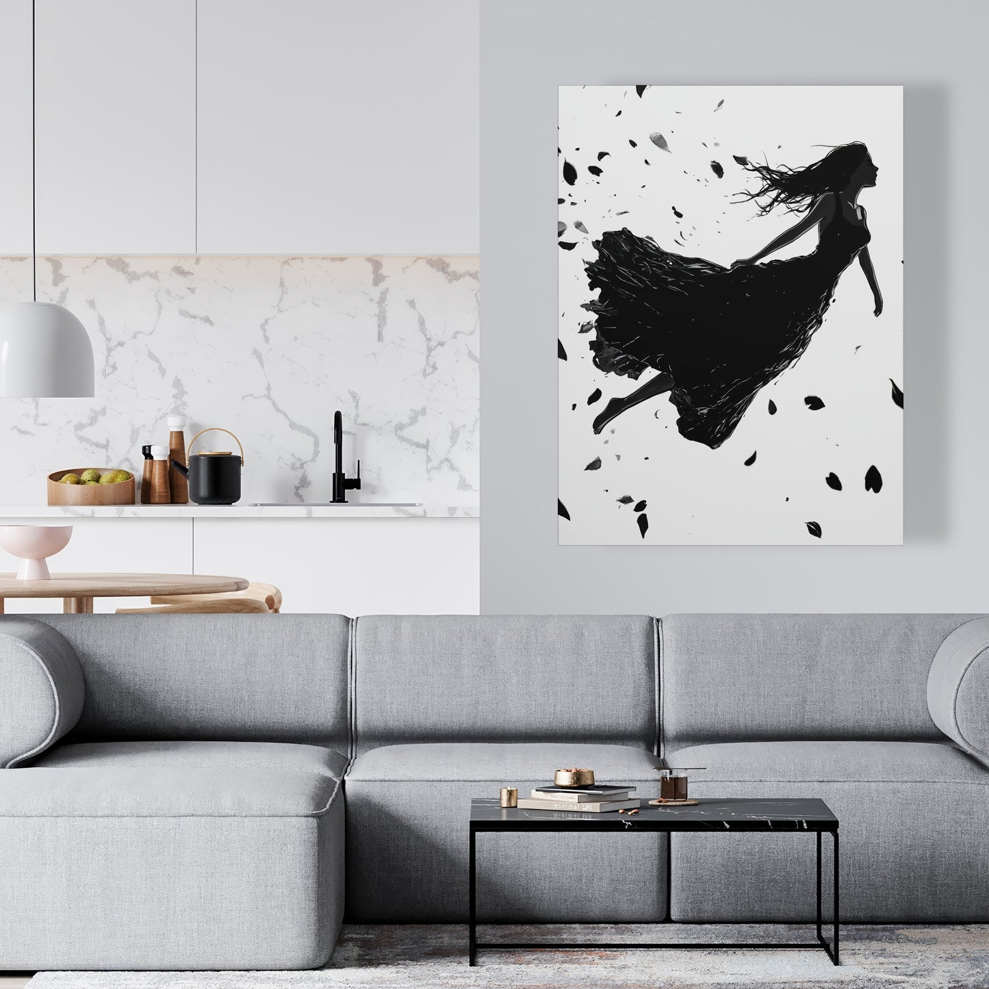 Floating - 32"x32" Canvas