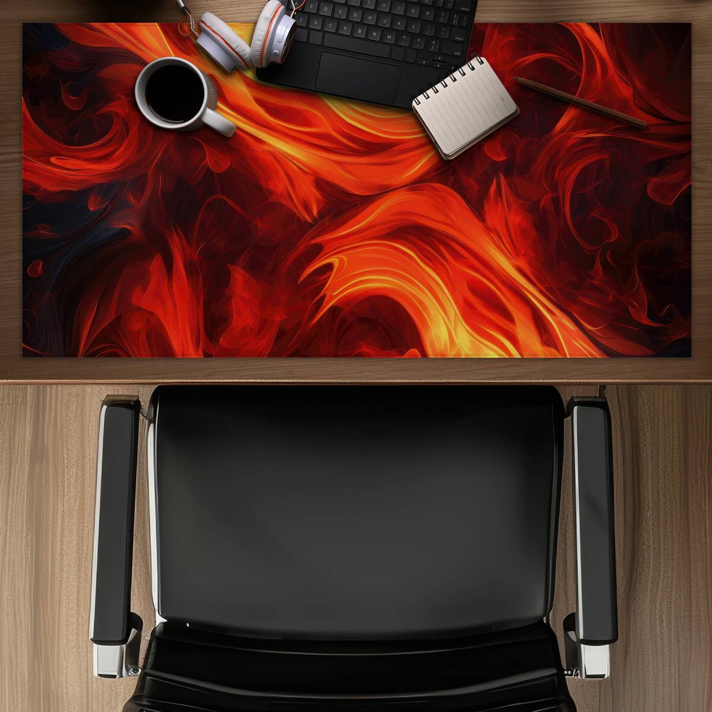 Total blaze - Desk mat - Print on demand
