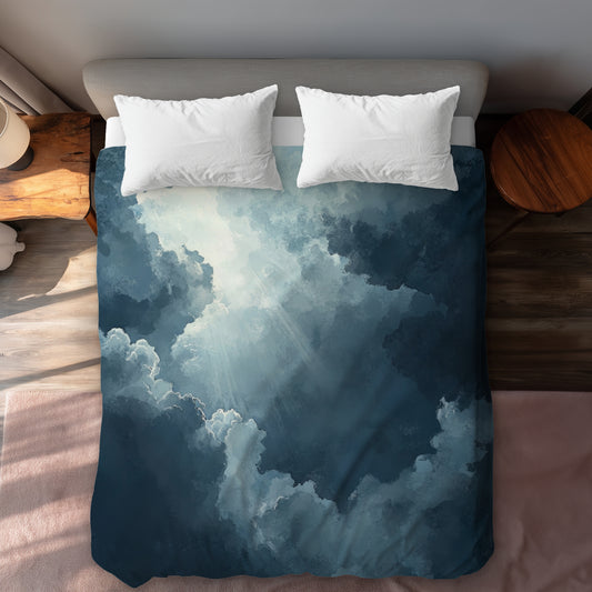 Housse de couette Afterglow | Parure de lit décorative et élégante