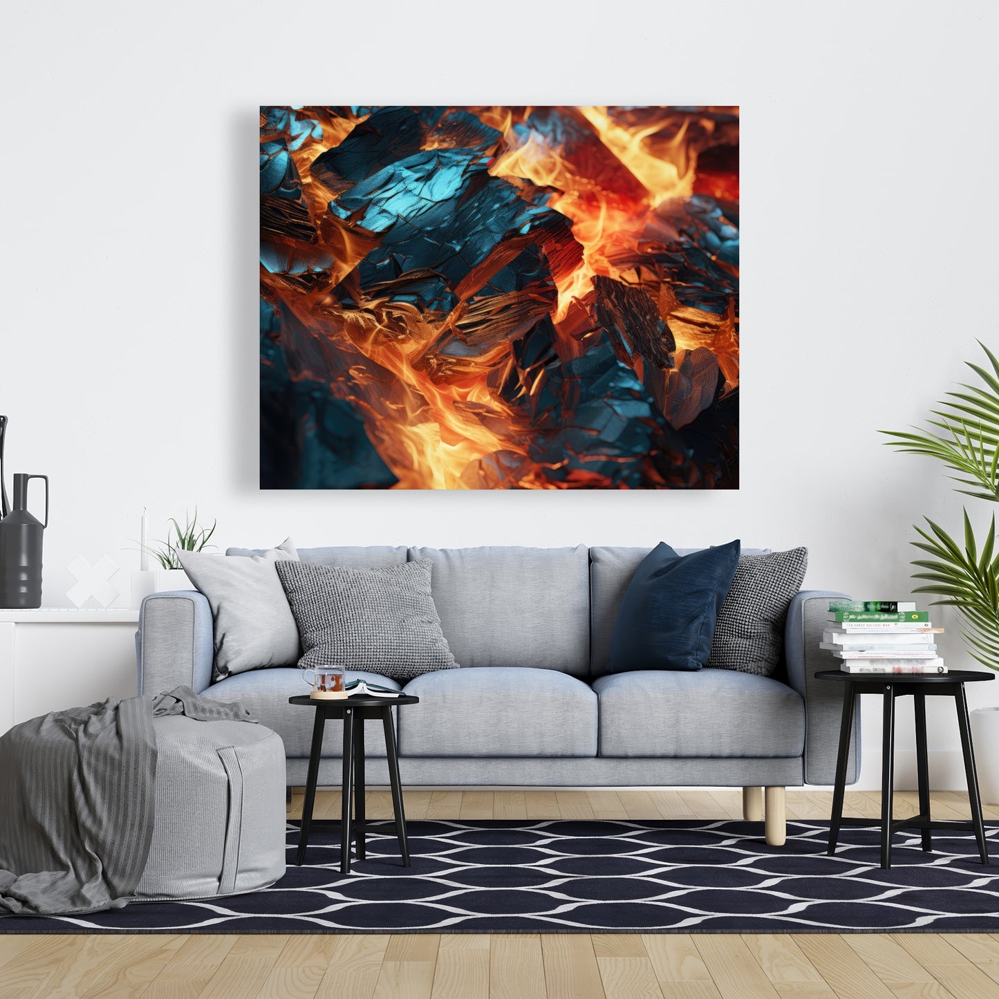 Cursed visions - 32"x32" Canvas