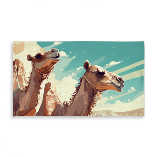 Two camels - Tablecloth