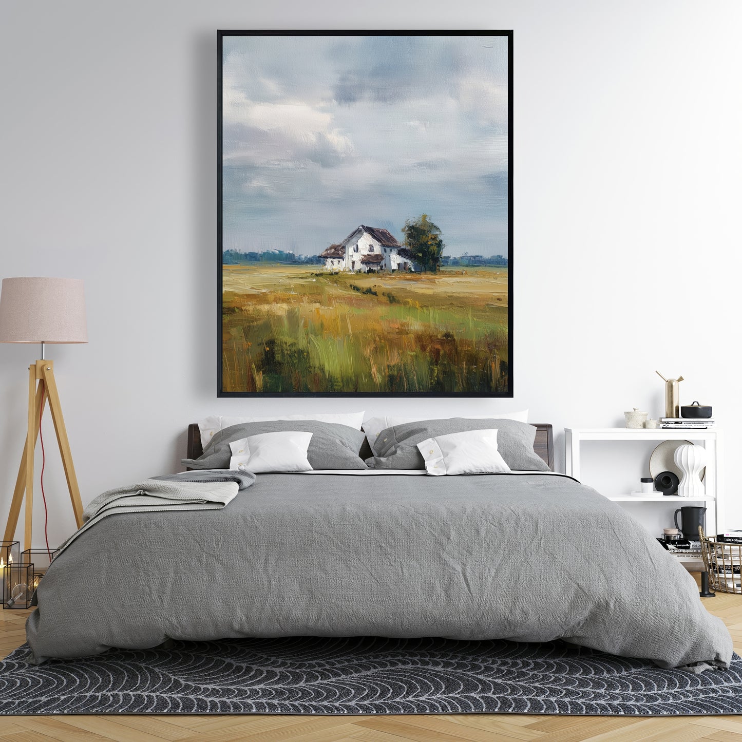 Marsh - 24"x24" Framed canvas