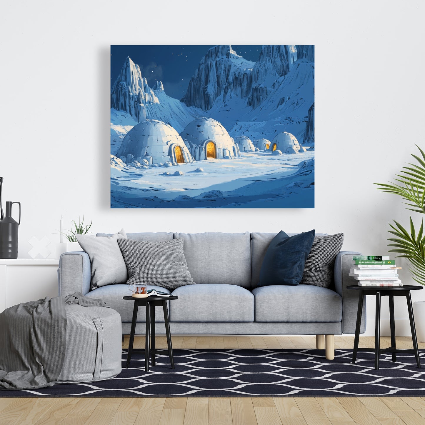 Ice cold - 32"x32" Canvas