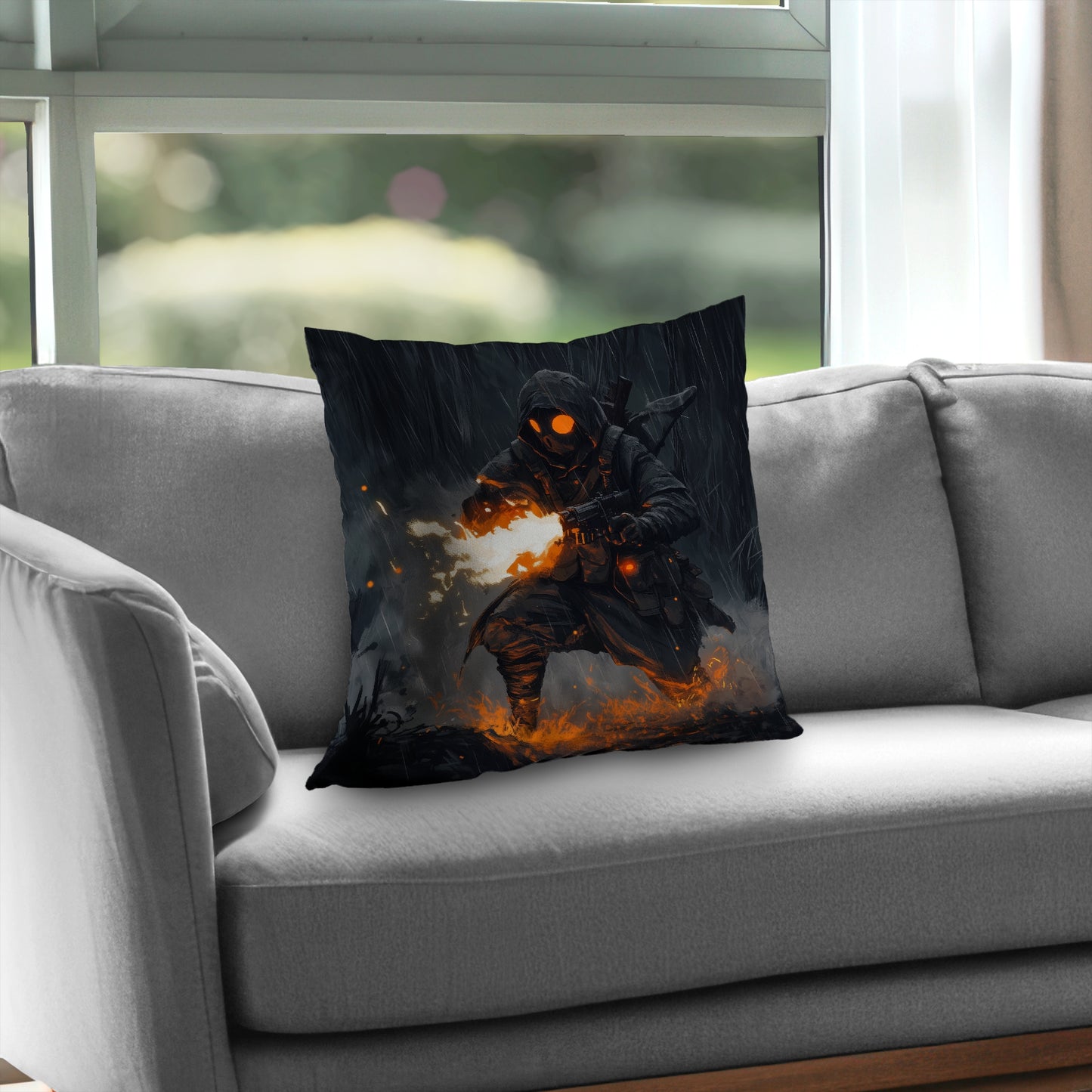Scorch - Throw Pillow