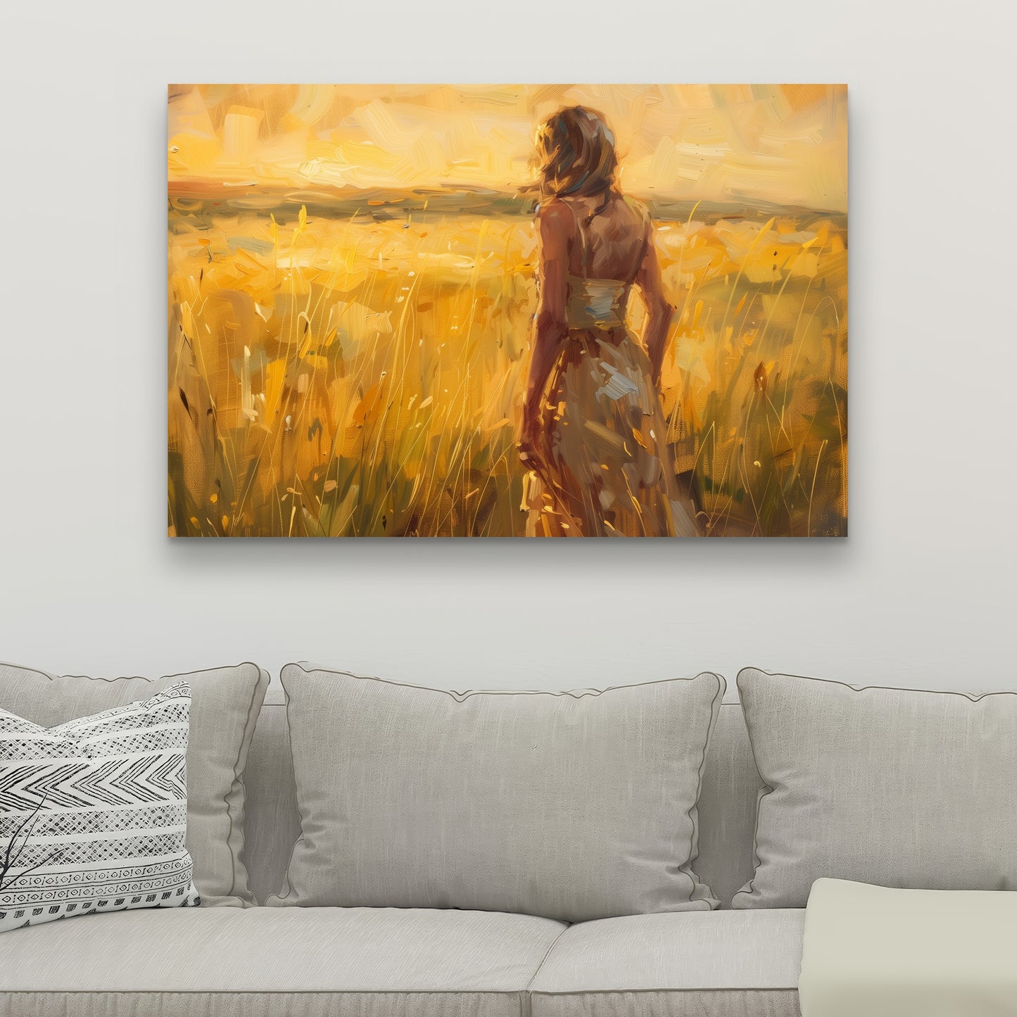Exploring - 32"x32" Canvas