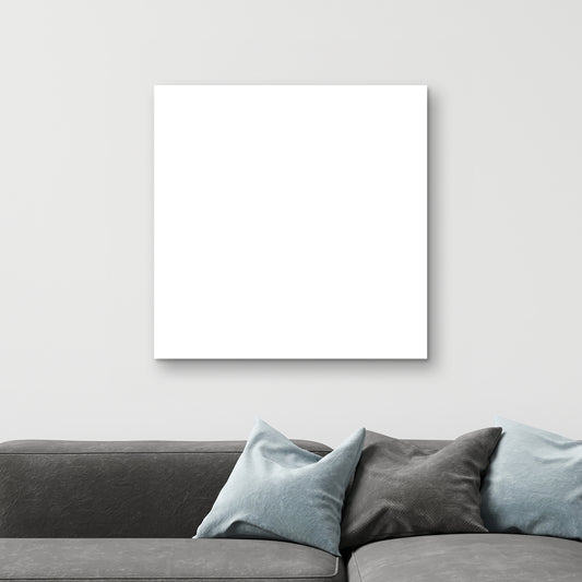 Pure white - 32"x32" Canvas