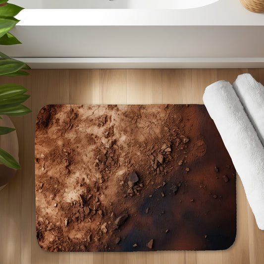 The dark patch - 17"x24" Bath mat