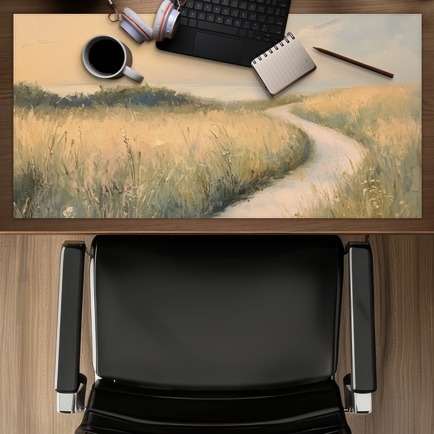 Soft breeze - Desk Mat