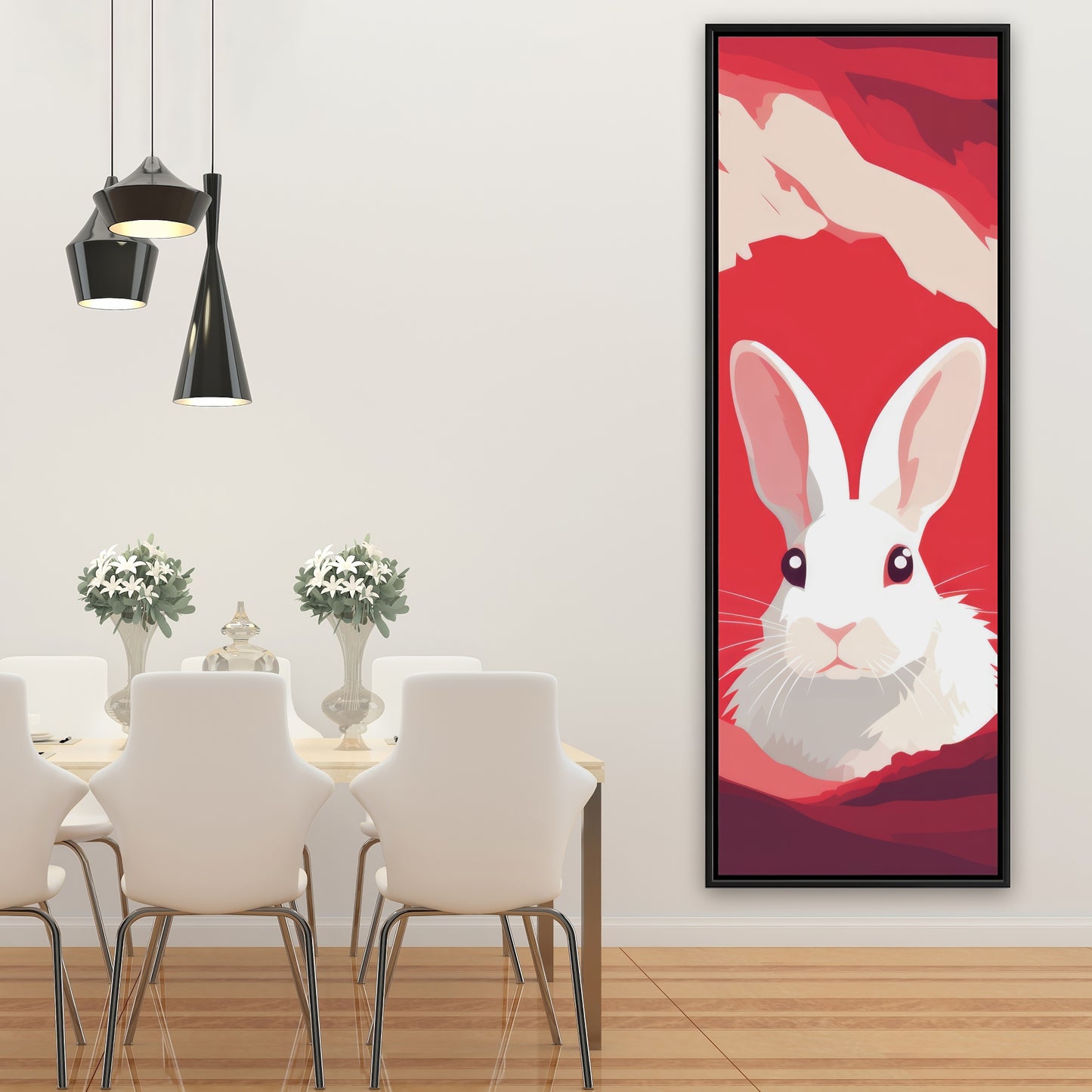 Looking out - 36"x36" Framed canvas