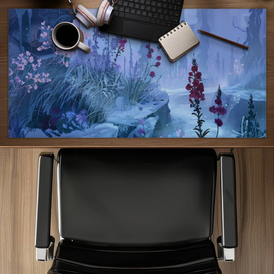 Valley of ice - Desk Mat