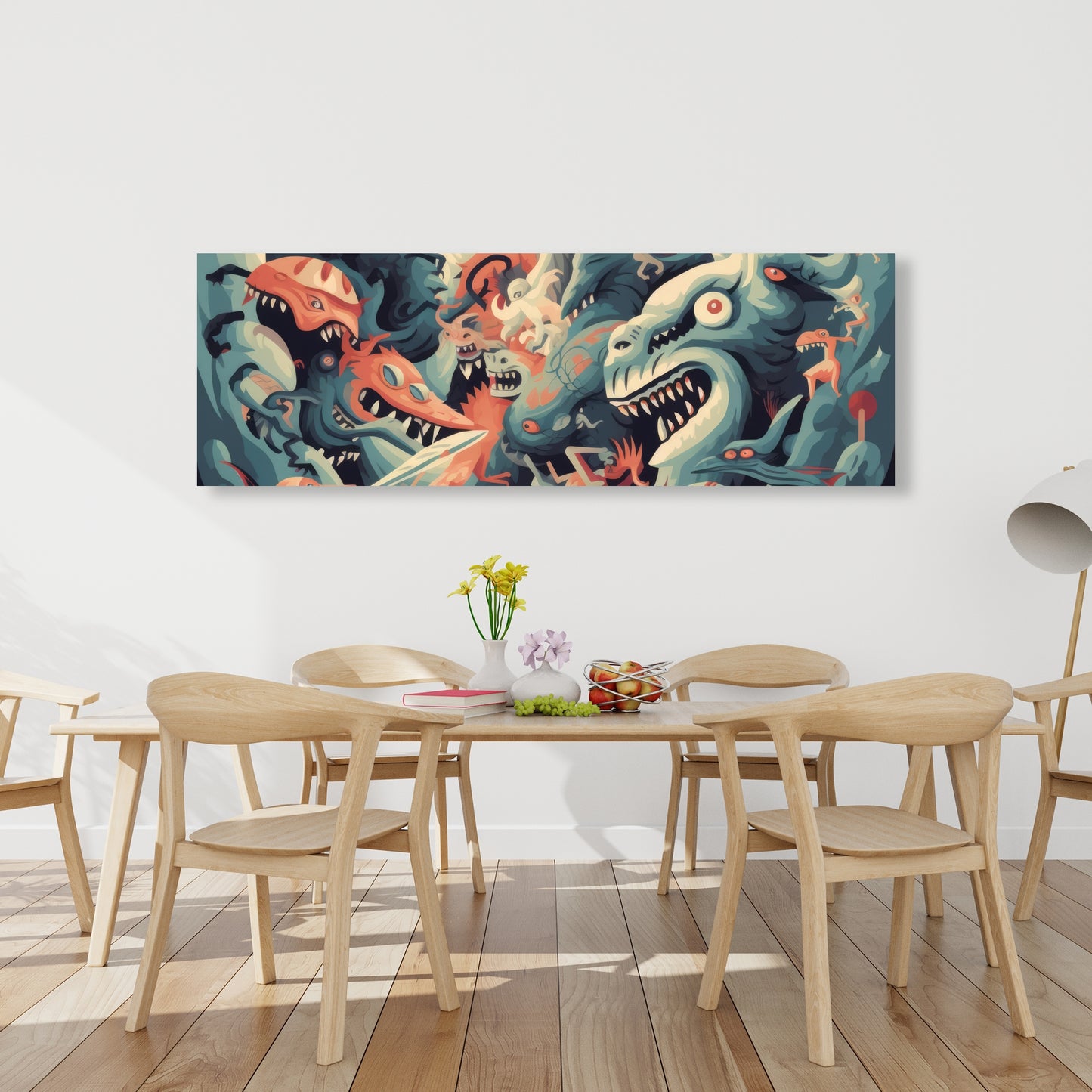 Before time - 32"x32" Canvas