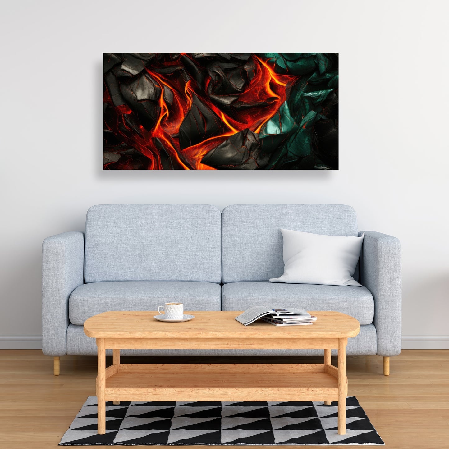 Imminent rupture - 32"x32" Canvas