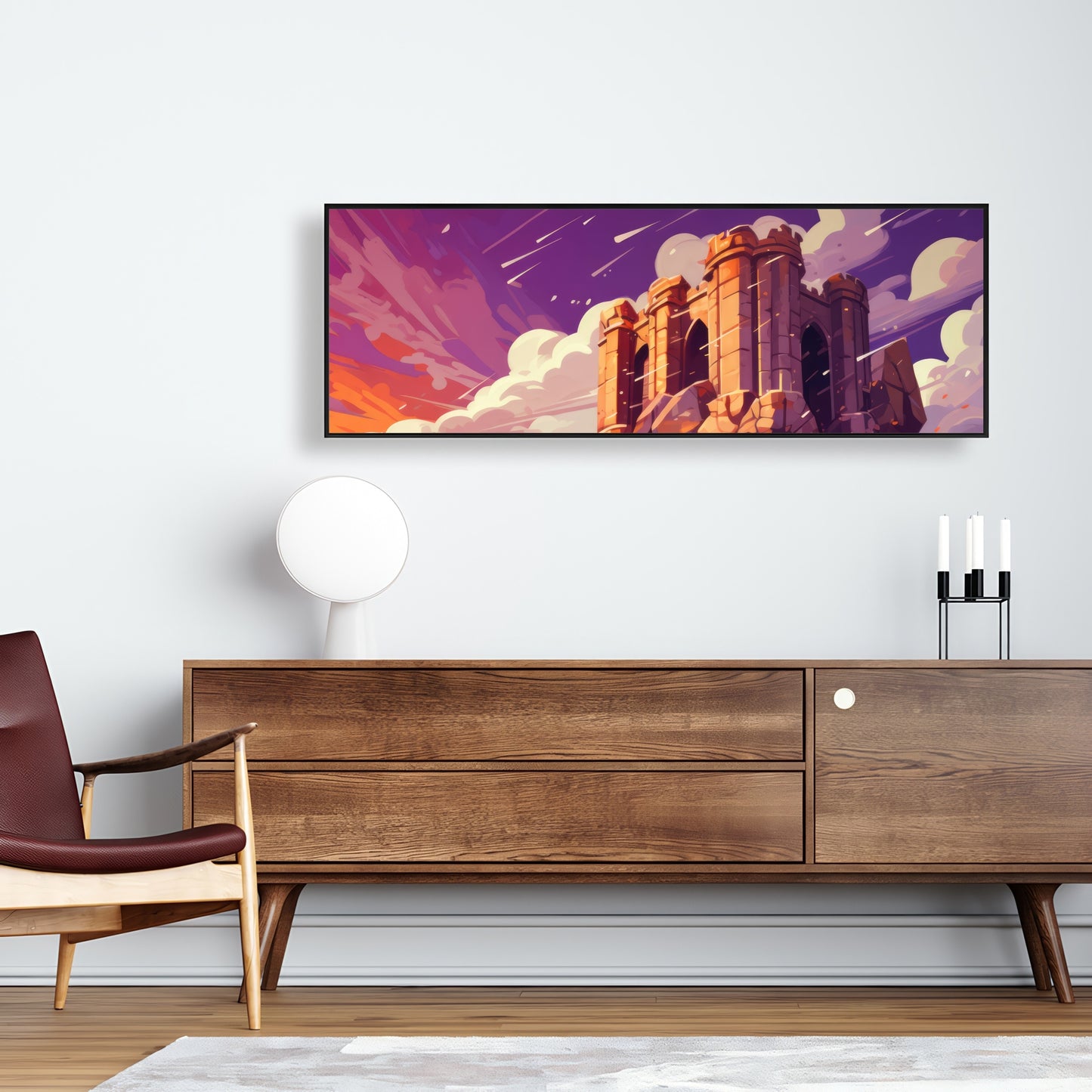 The Last Remains - White Framed Canvas for Home Decor