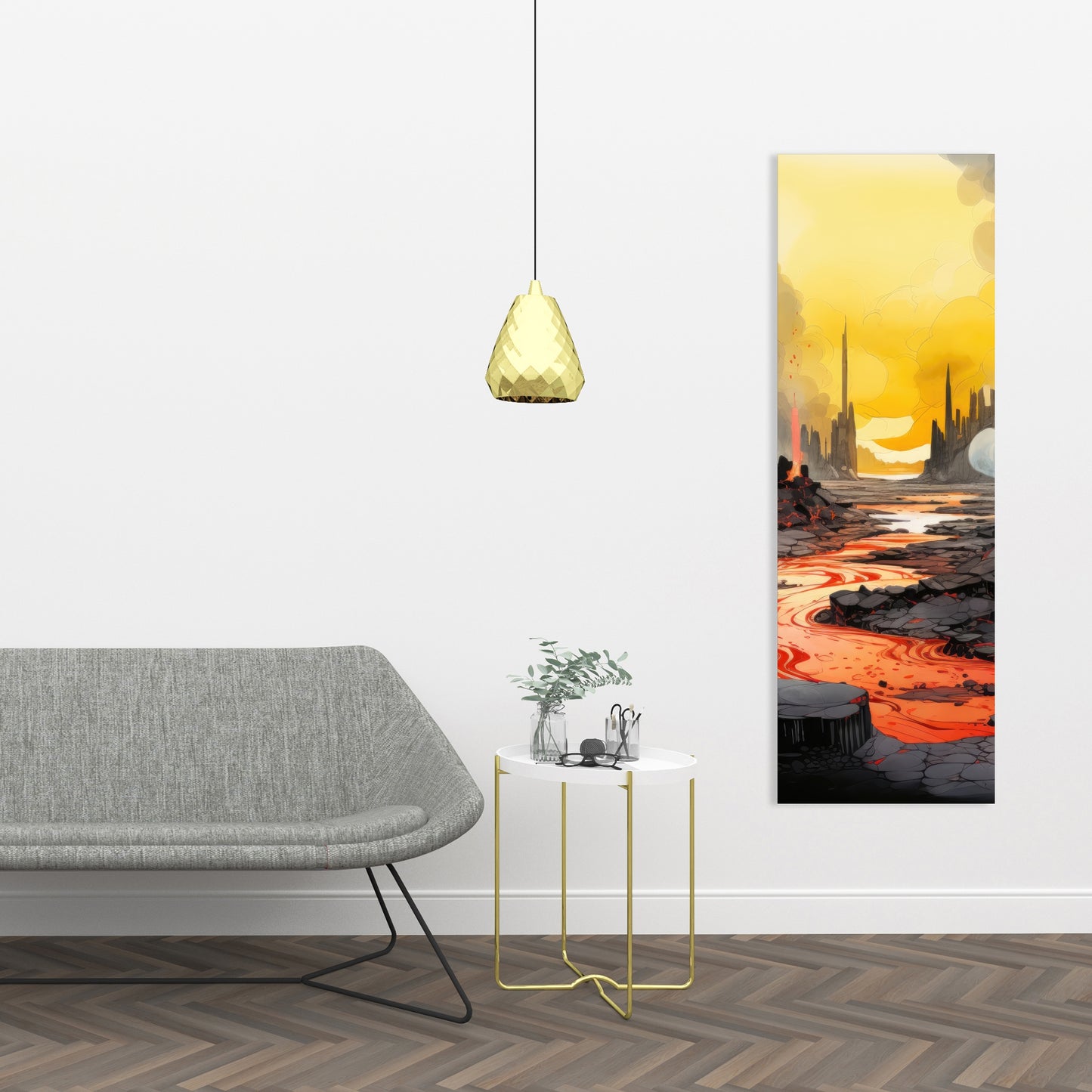 Charred - 32"x32" Canvas
