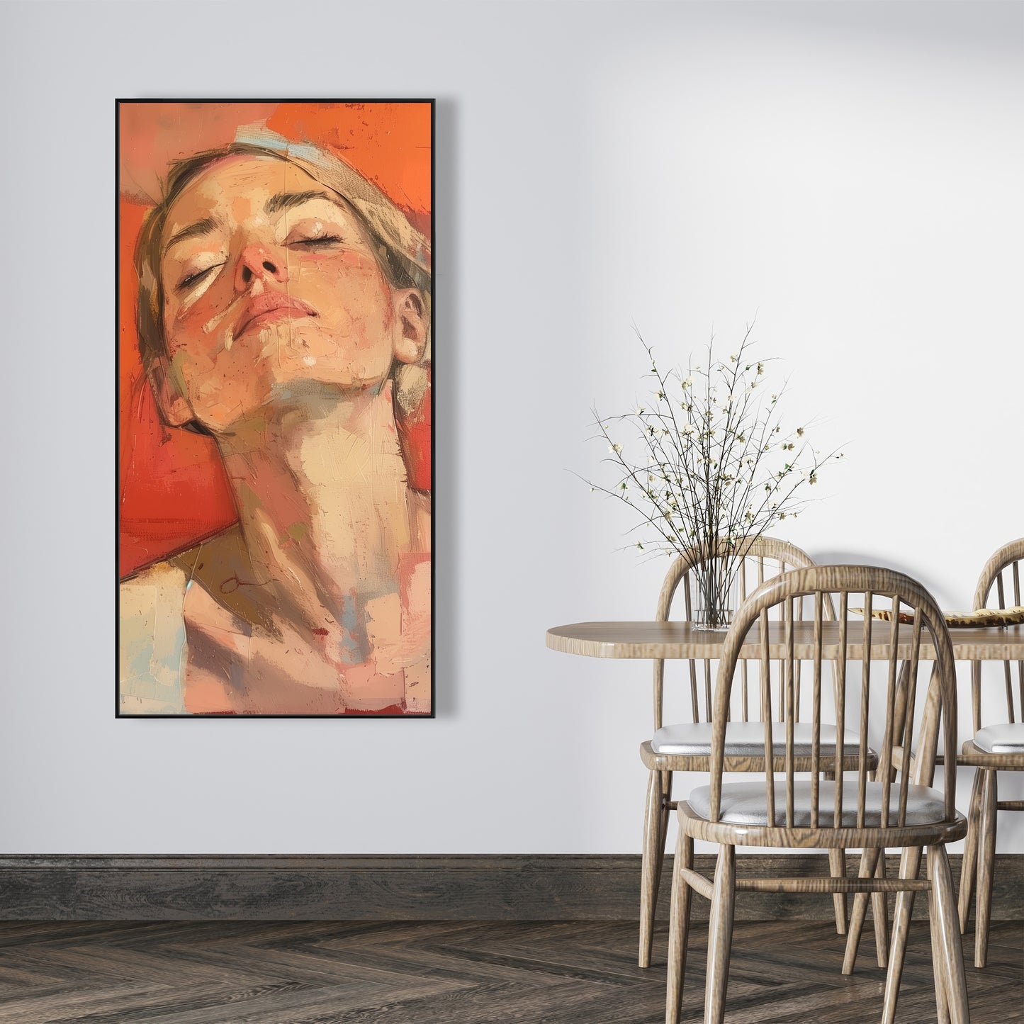 Relief - 24"x24" Framed canvas
