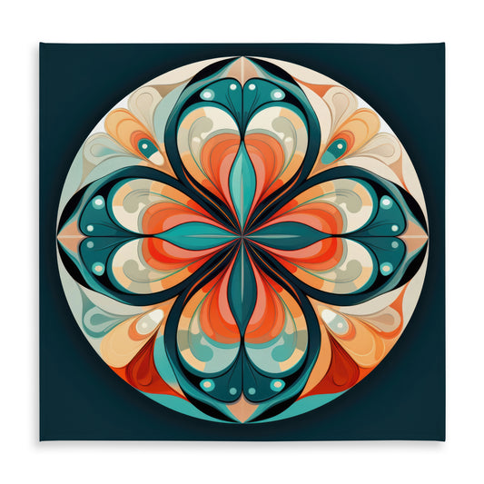 Mandala paisible - Nappe