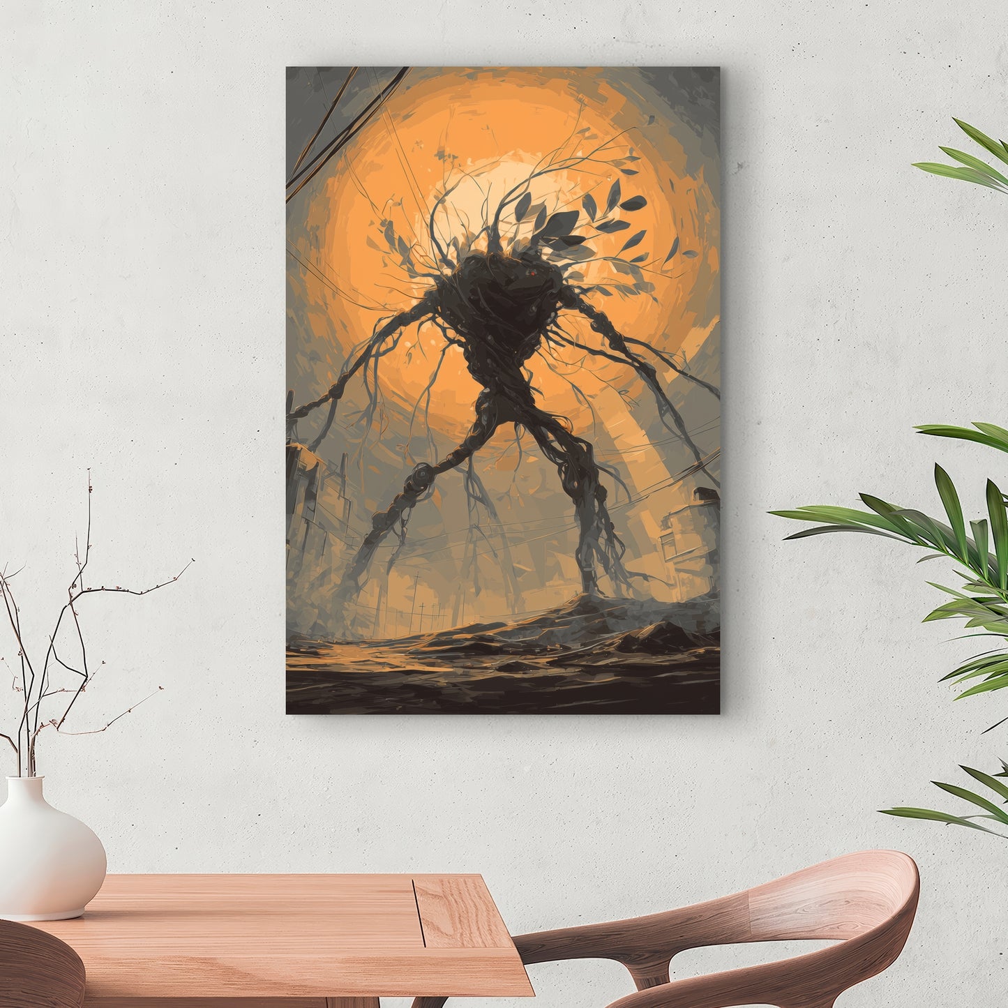 Final warning - 24"x24" Canvas