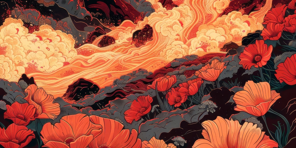 The big burn - Desk Mat