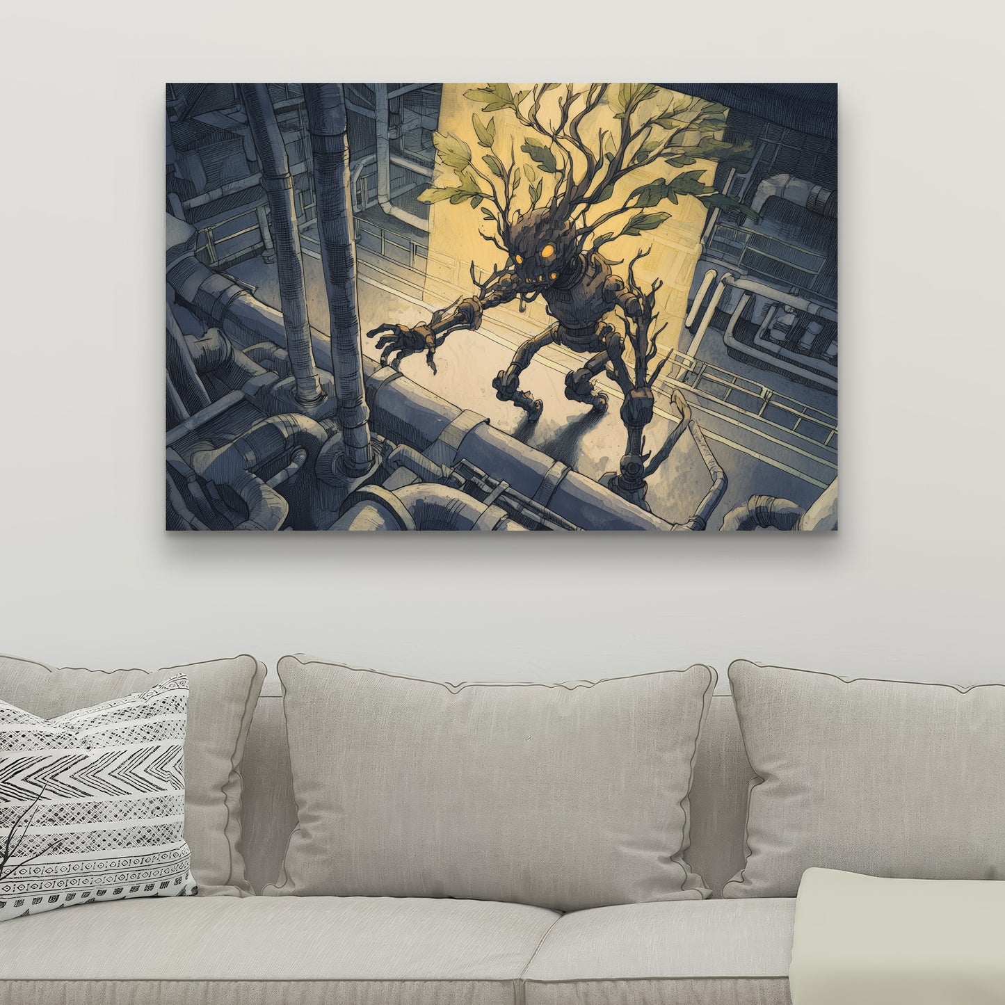 Regaining - 24"x24" Canvas