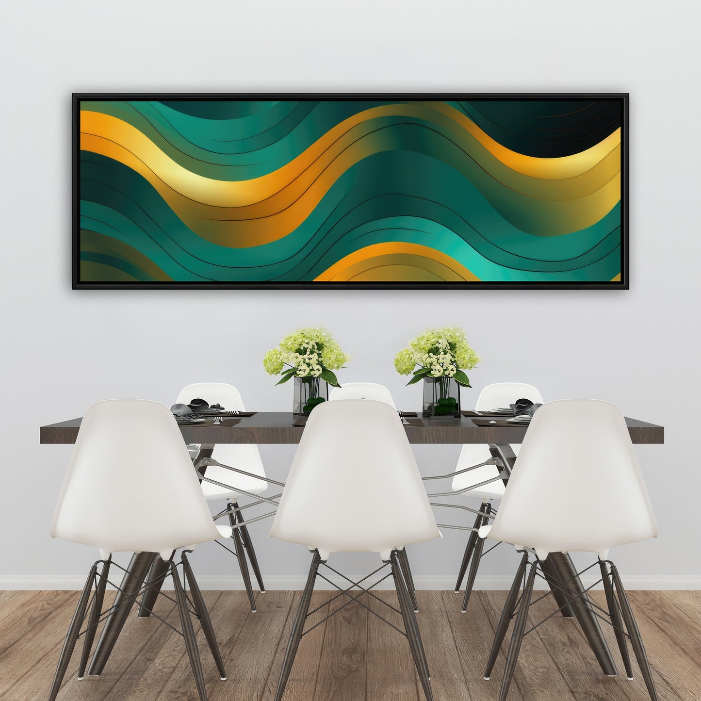 Voluptuous - Framed Canvas - Print on demand