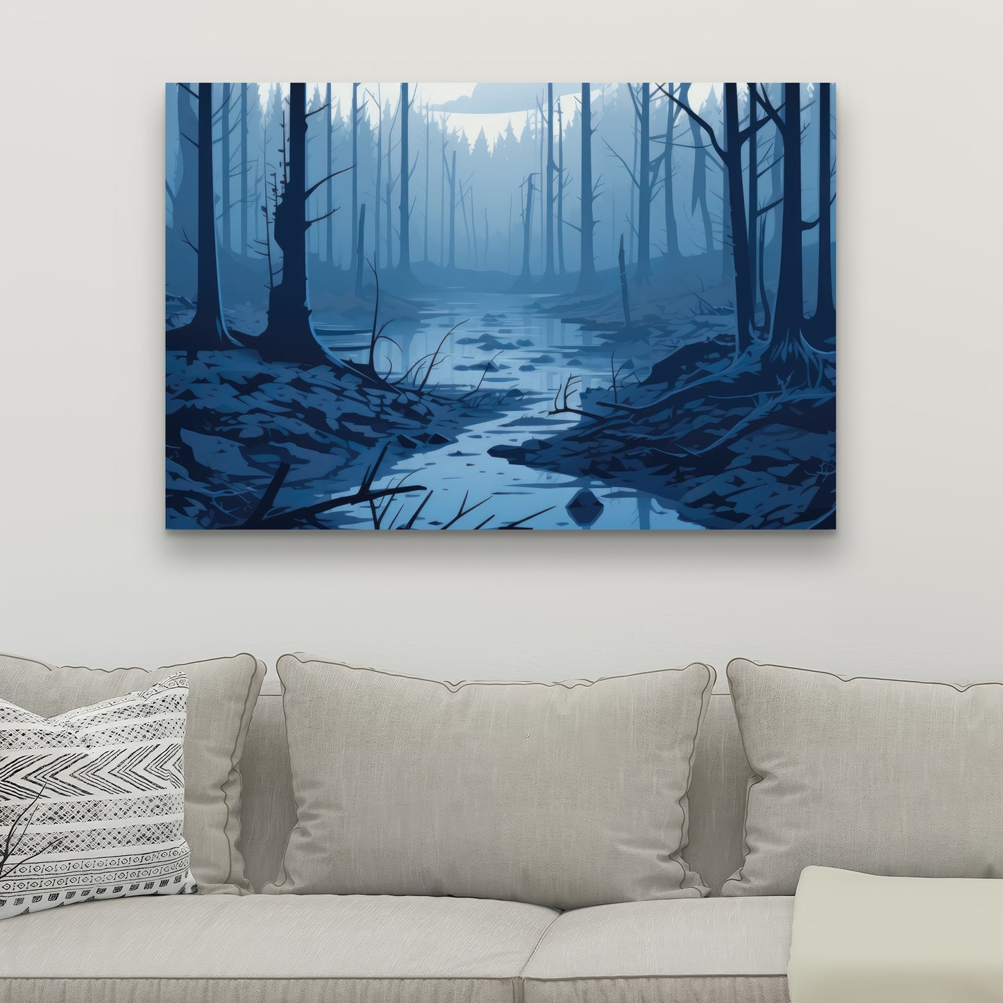 Dead lands - 32"x32" Canvas