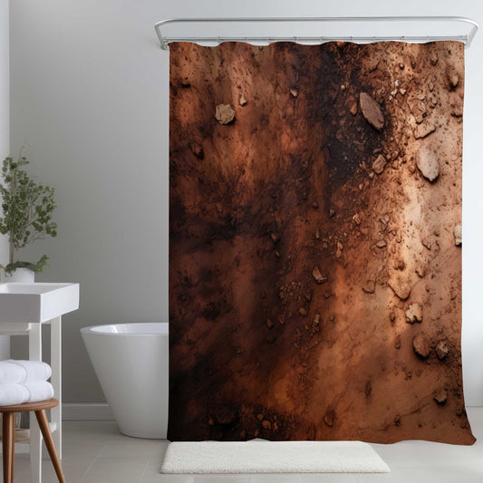 Rideau de douche Digging | Accessoire de bain élégant pour la maison