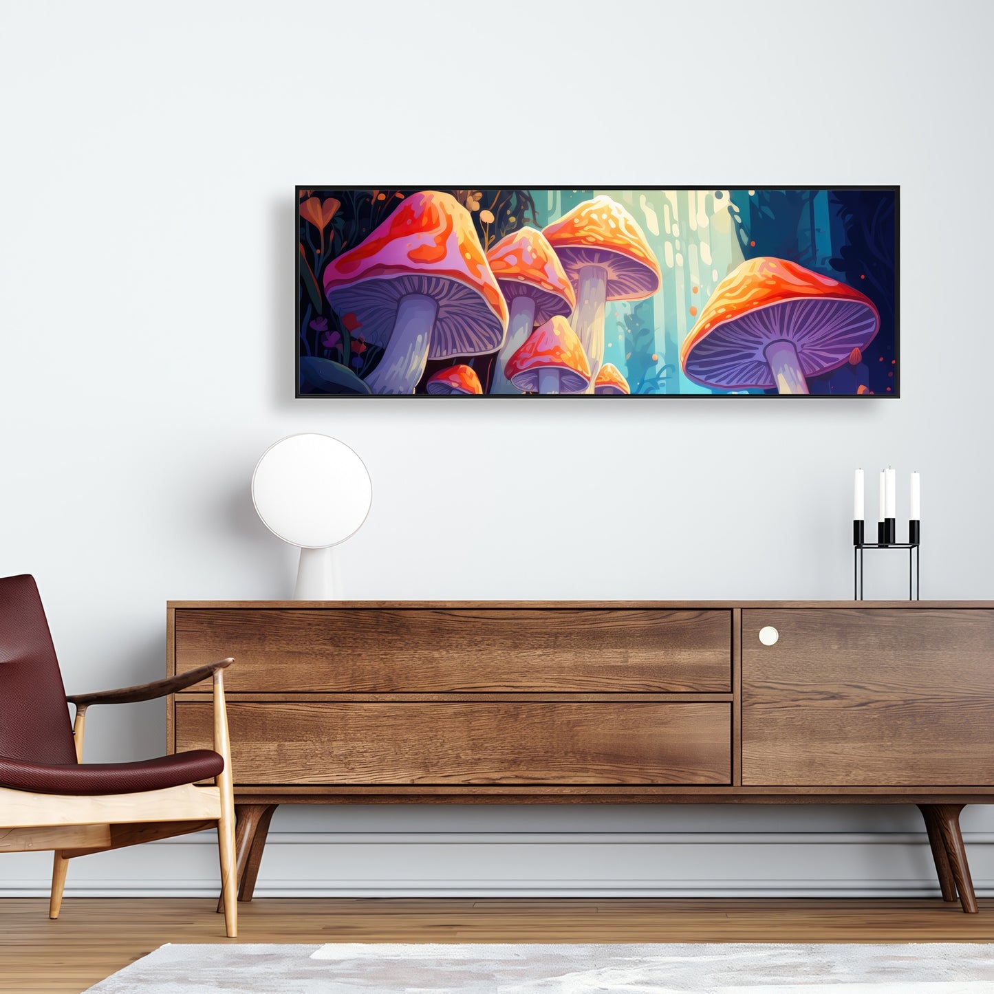 Take a look at that - 36"x36" Framed canvas