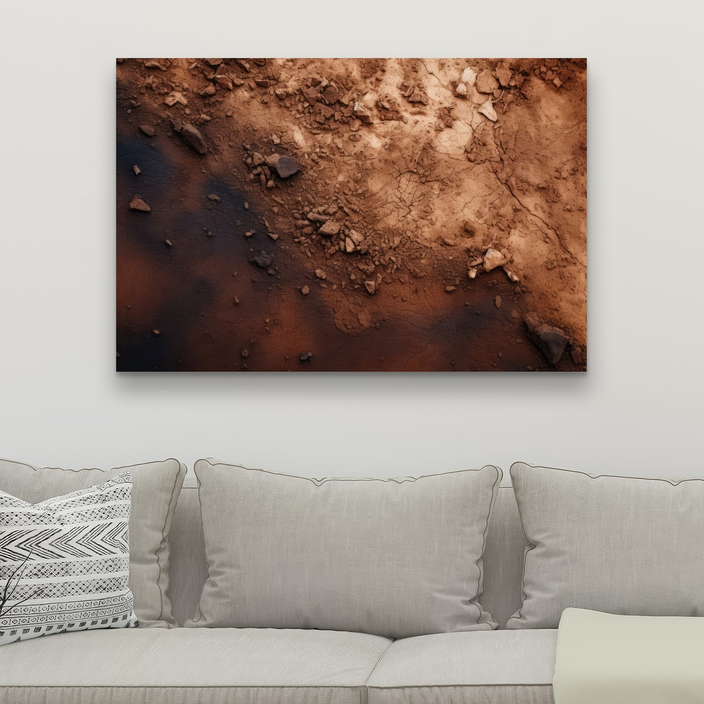 The Dark Patch - Black Canvas Art for Home Decor | Modern Style
