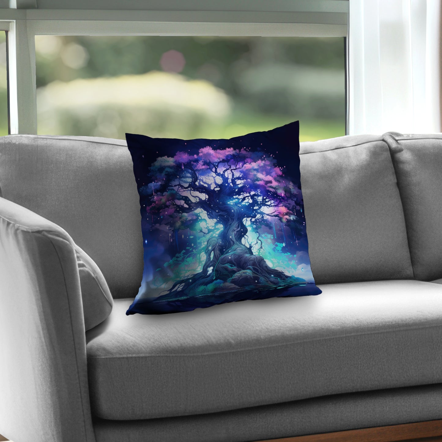 Make a Wish White Poly Twill Throw Pillow - Home Decor Insert