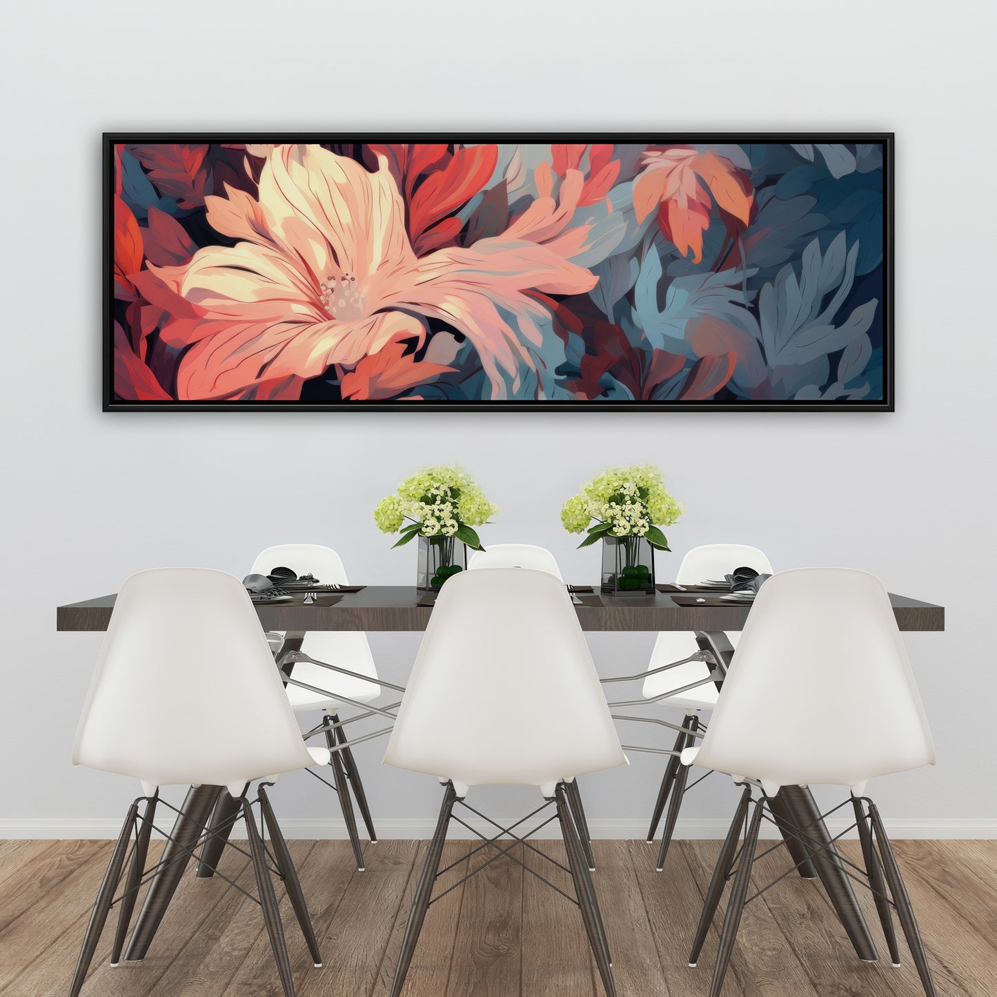 Silent charm - 36"x36" Framed canvas