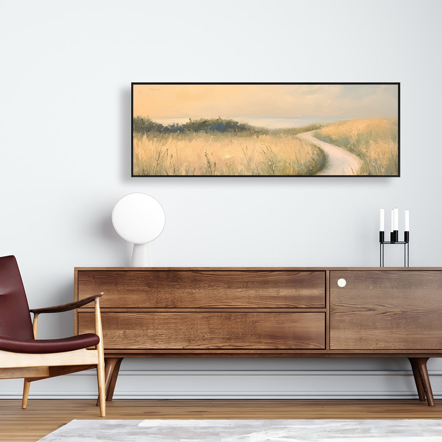 Soft breeze - 24"x24" Framed canvas
