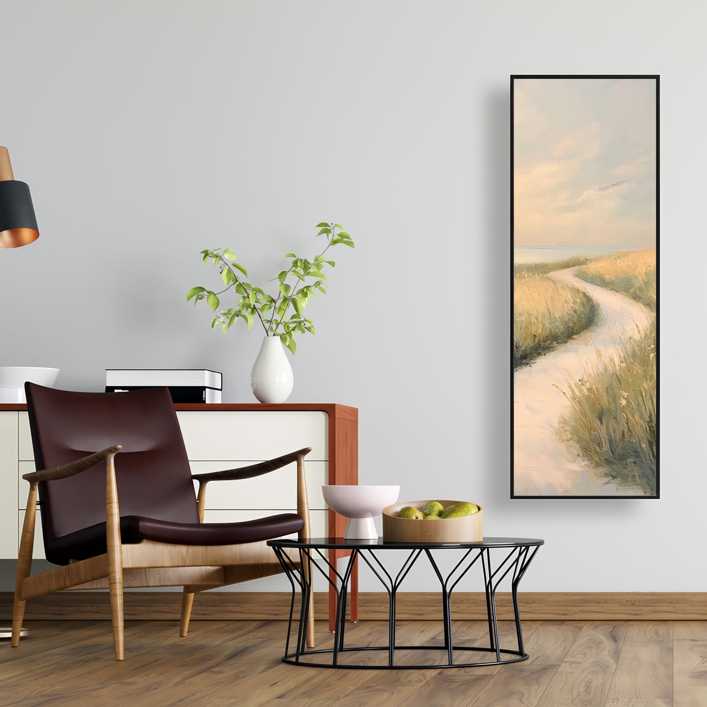 Soft breeze - 24"x24" Framed canvas