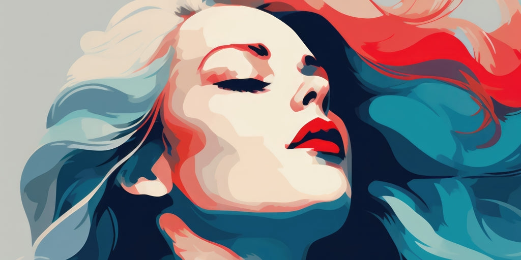 Beauty at its purest - Framed Canvas - Print on demand